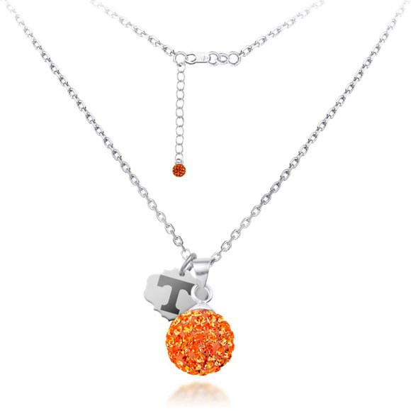 University of Tennessee Ball Sphere Necklace UT